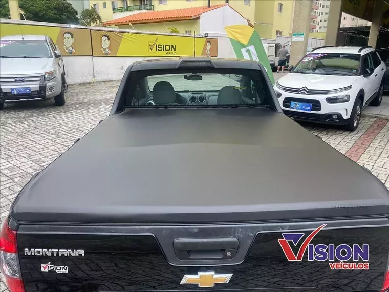 Chevrolet Montana Preto 12