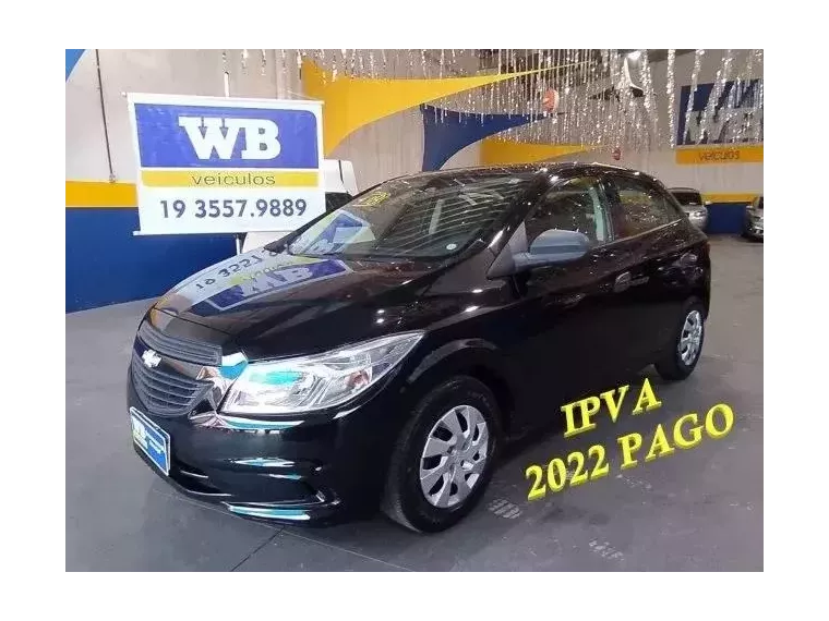 Chevrolet Onix Preto 4