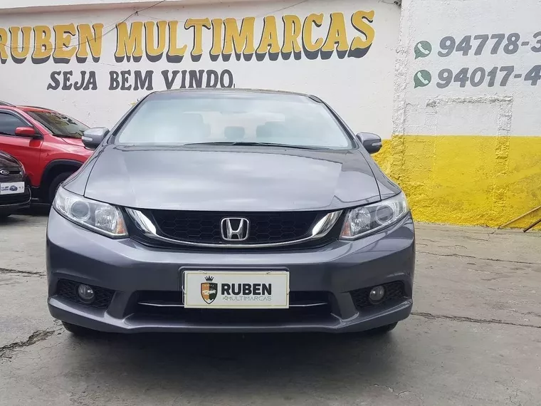 Honda Civic Cinza 1