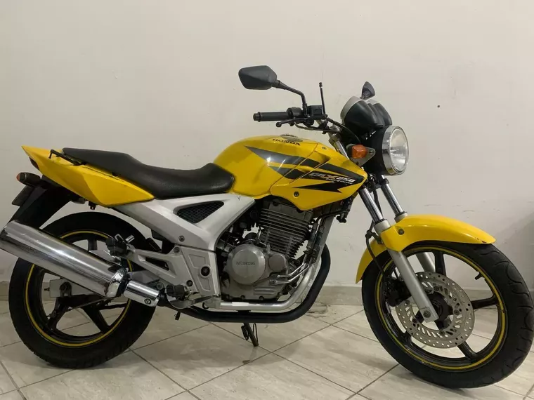 Honda CB Twister Amarelo 2