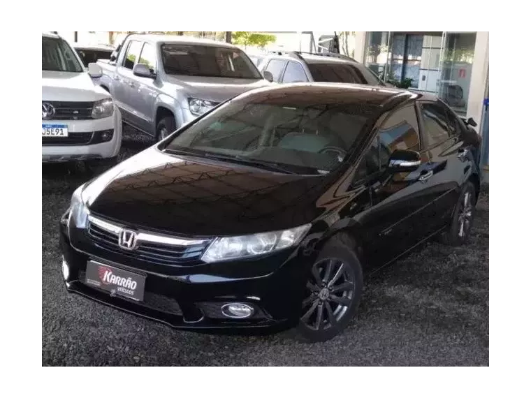 Honda Civic Preto 5