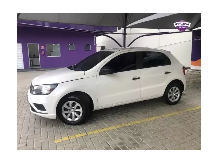 Volkswagen Gol Branco 4