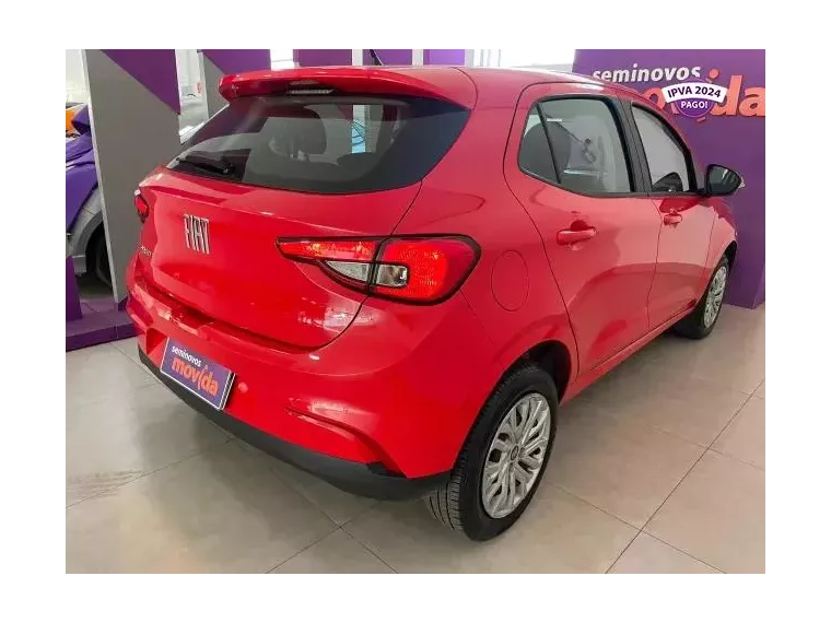 Fiat Argo Vermelho 2