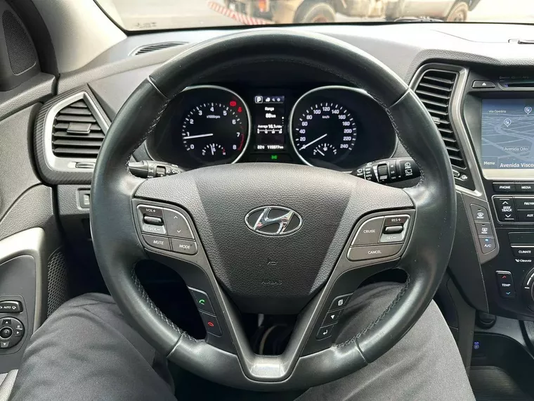 Hyundai Santa Fé Prata 8