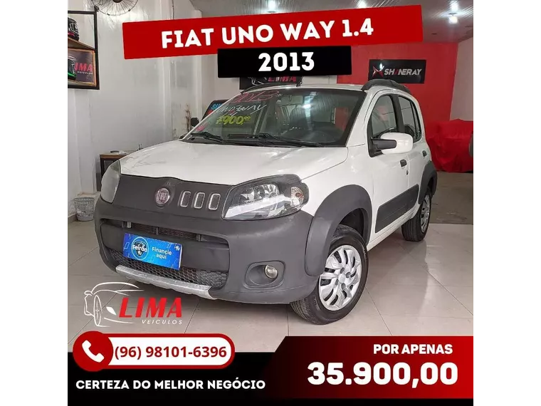 Fiat Uno Branco 9