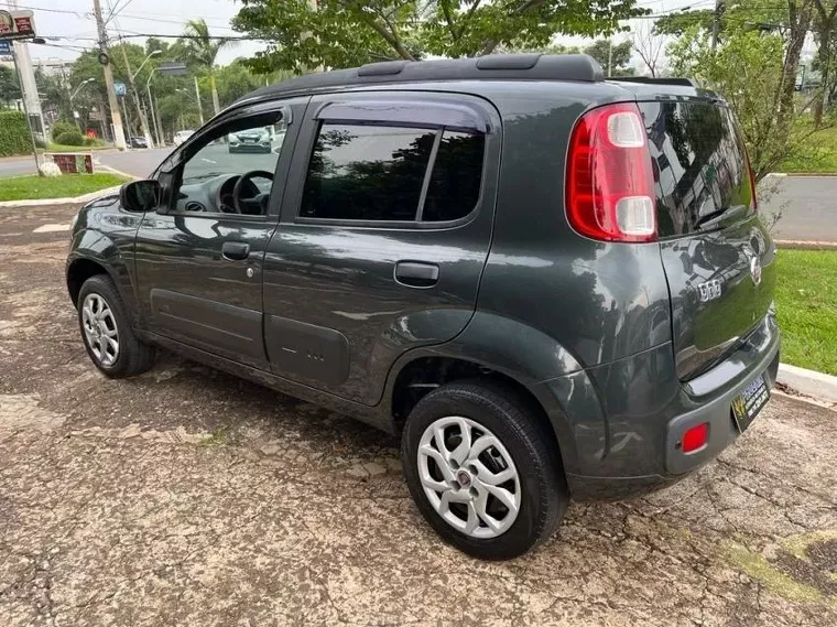 Fiat Uno Cinza 3