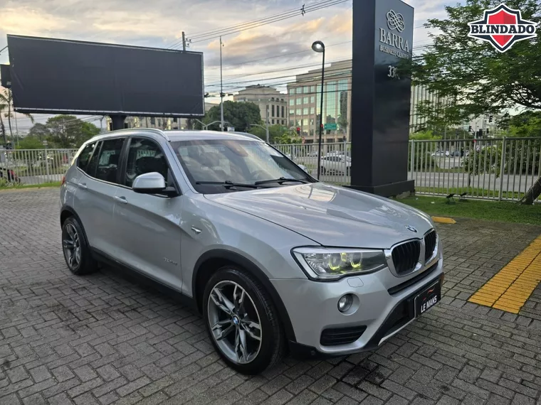 BMW X3 2.0 20I 4X4 16V GASOLINA 4P AUTOMÁTICO 2015