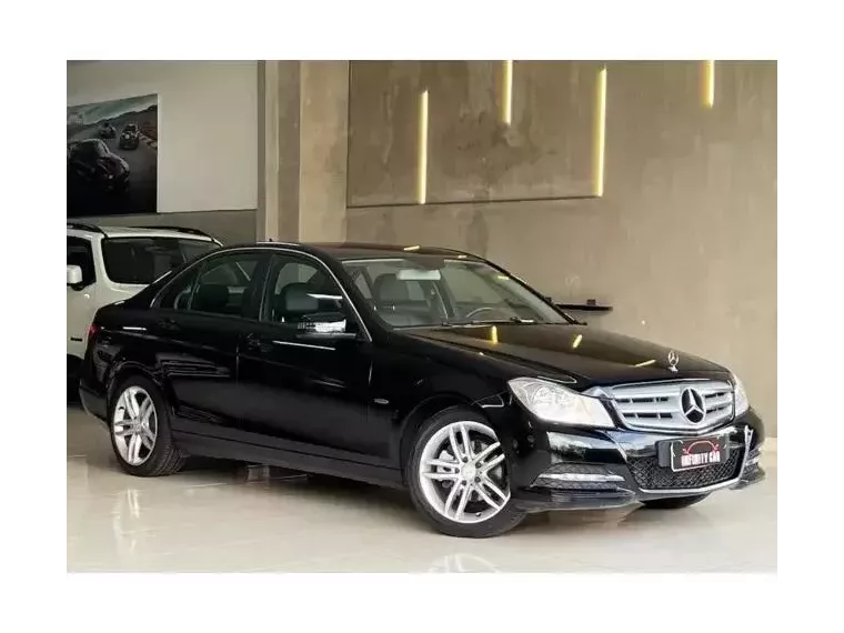 Mercedes-benz C 180 Preto 5