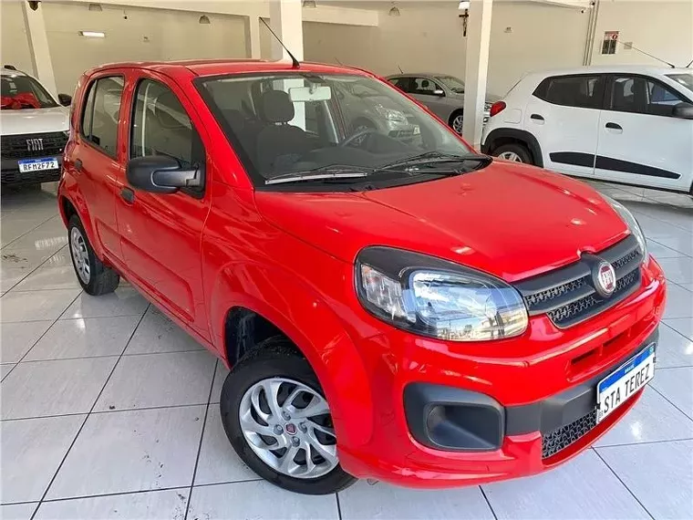 Fiat Uno Vermelho 1