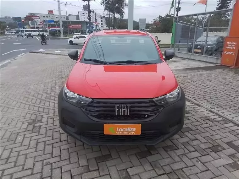 Fiat Strada Vermelho 9