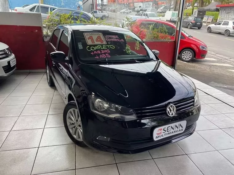 Volkswagen Voyage Preto 4