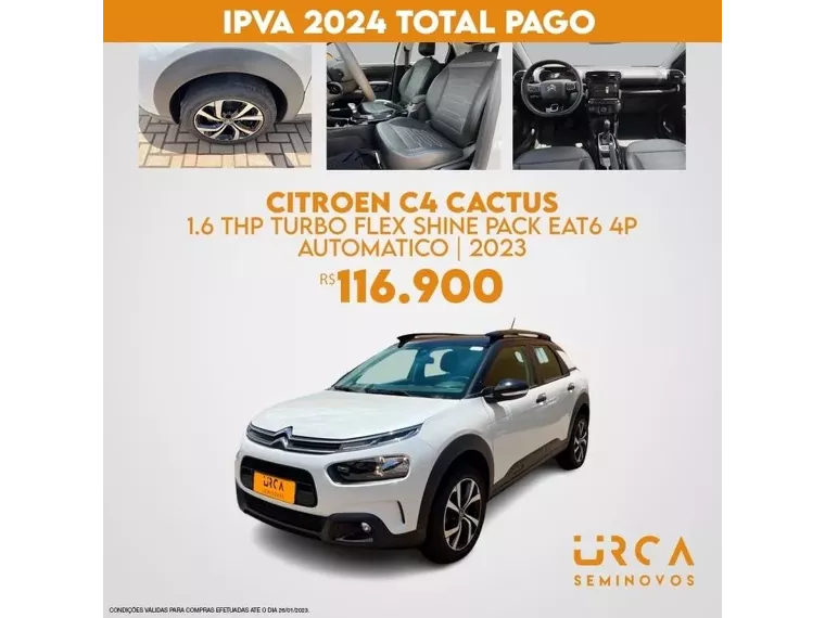 Citroën C4 Cactus Branco 20