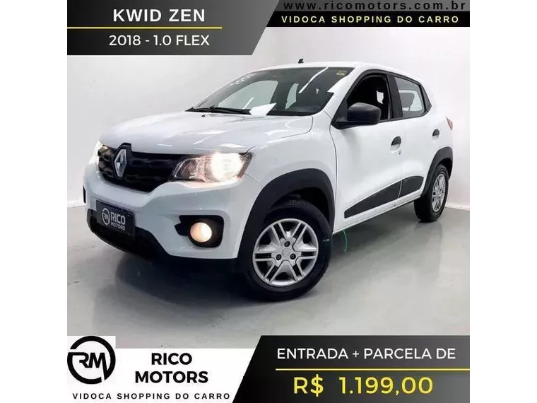 Renault Kwid Branco 5