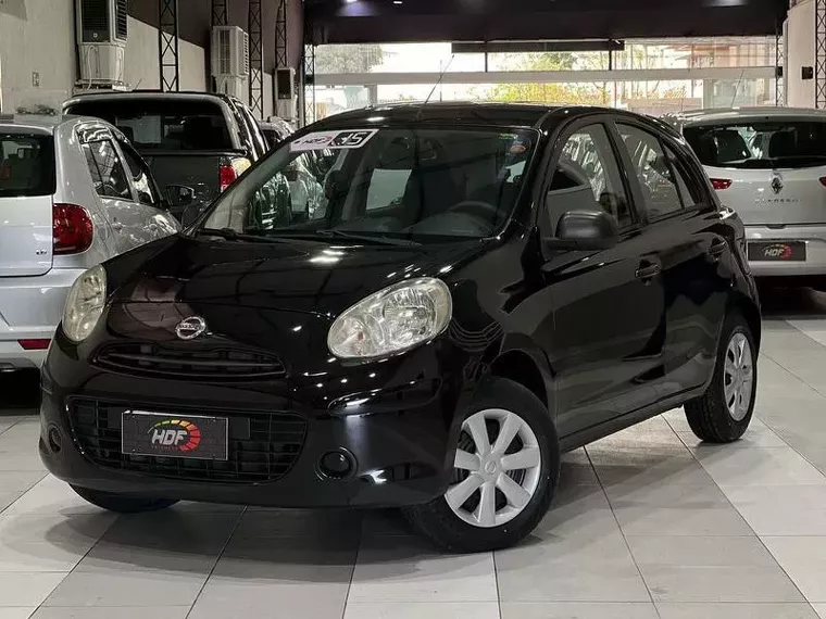 Nissan March Preto 6