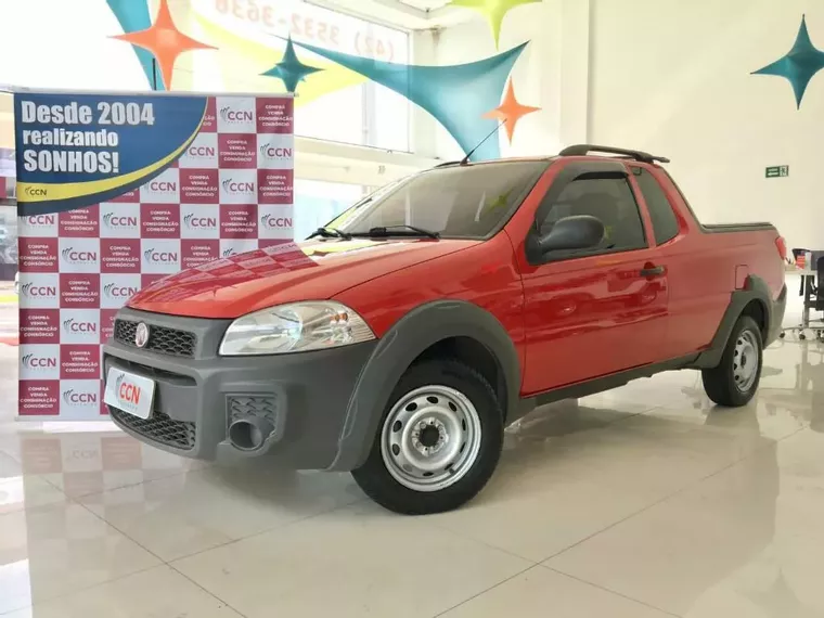 Fiat Strada Vermelho 9