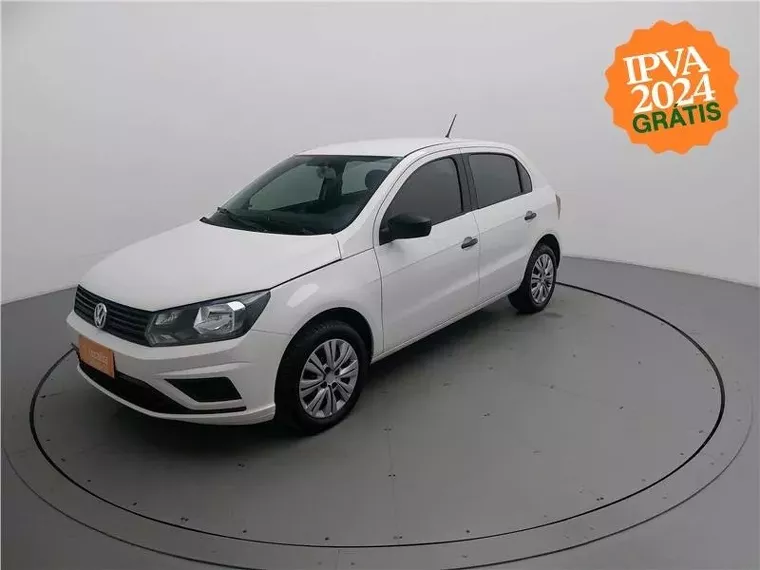 Volkswagen Gol Branco 1