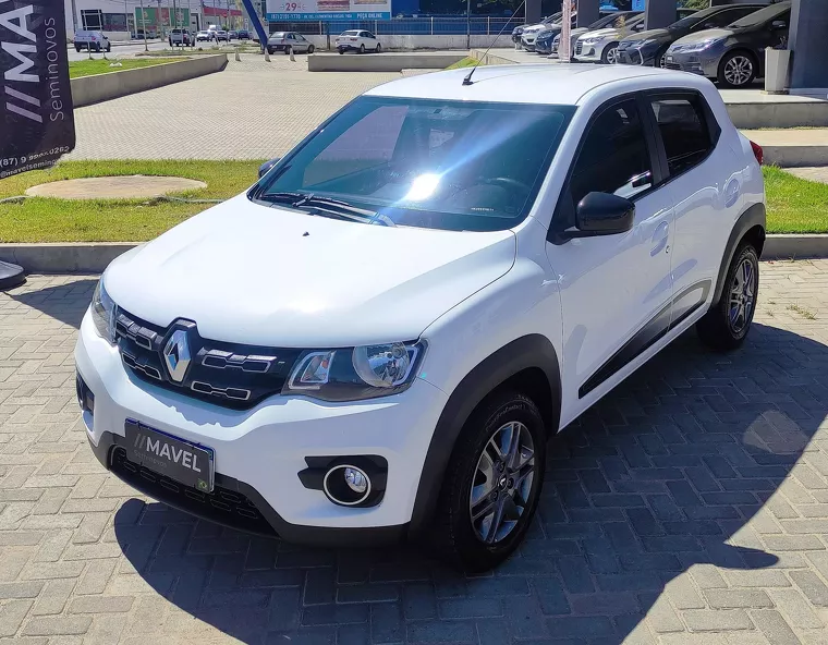 Renault Kwid Branco 6