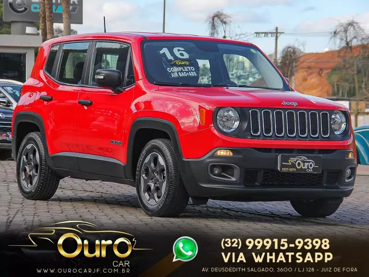 Jeep Renegade Vermelho 15