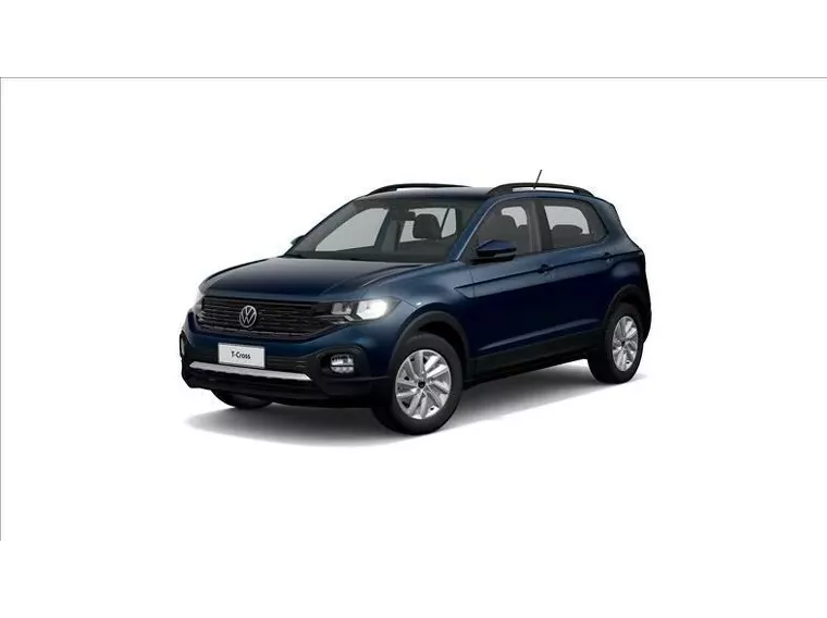 Volkswagen T-cross Azul 3