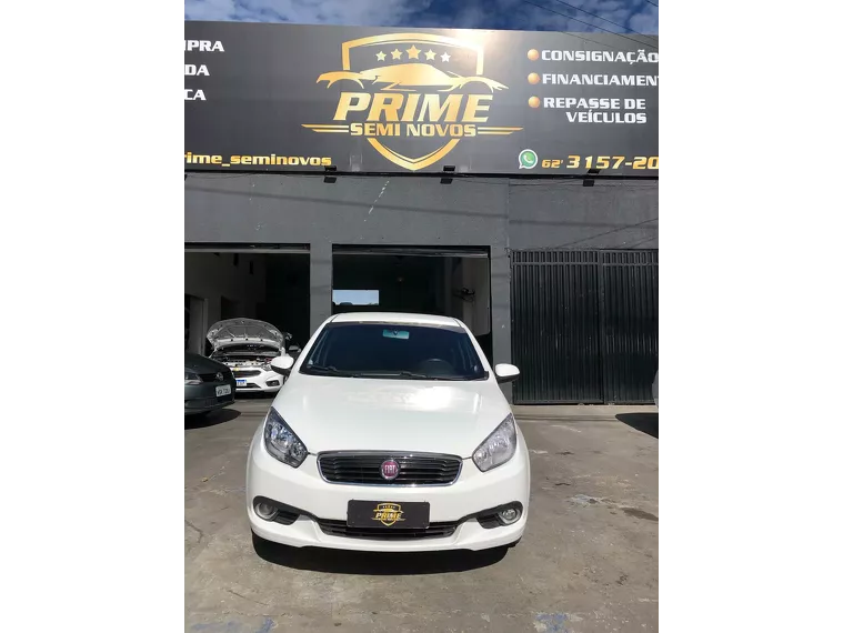 Fiat Grand Siena Branco 4