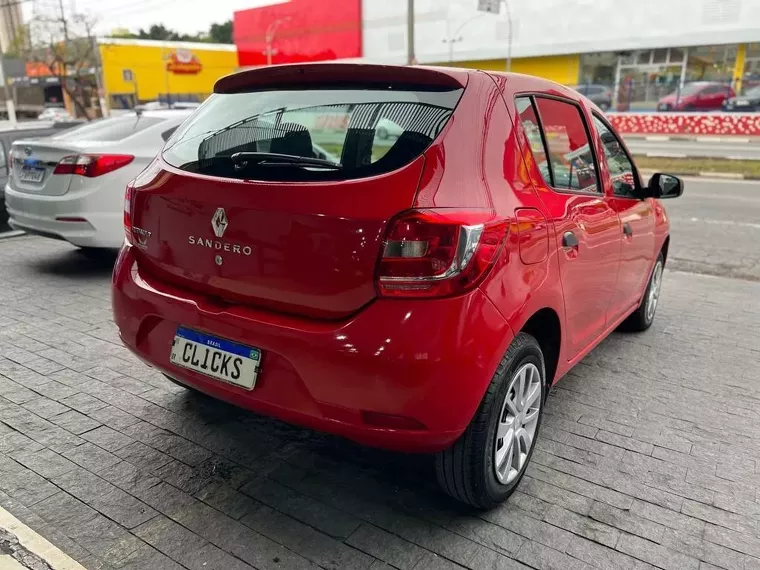 Renault Sandero Vermelho 6