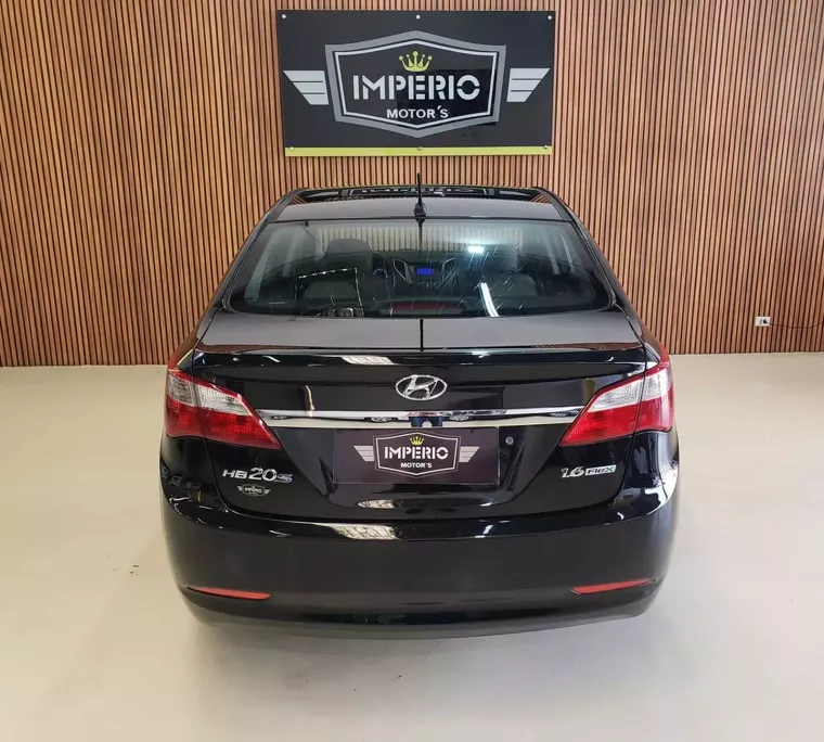 Hyundai HB20S Preto 7