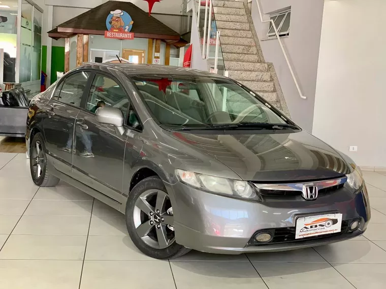 Honda Civic Cinza 1