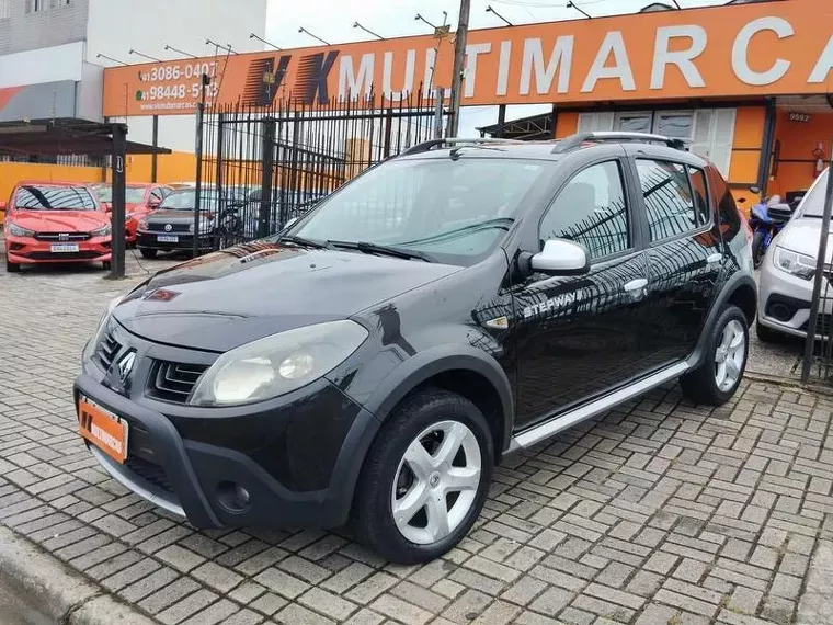 Renault Sandero Preto 1