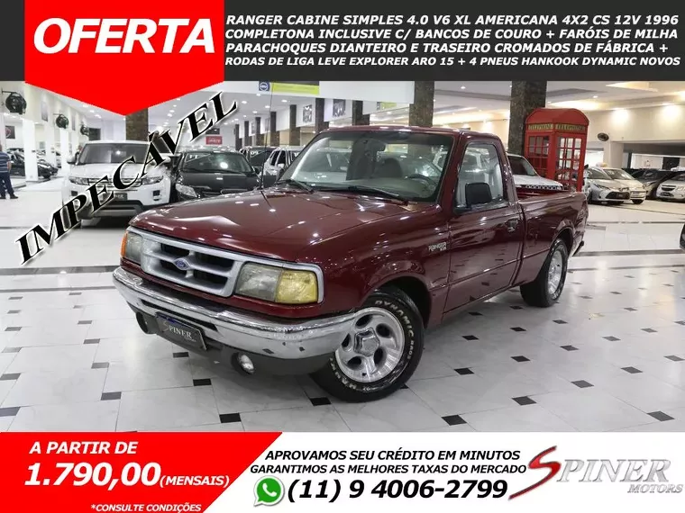 Ford Ranger Vermelho 15