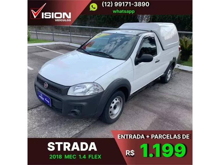 Fiat Strada Branco 1