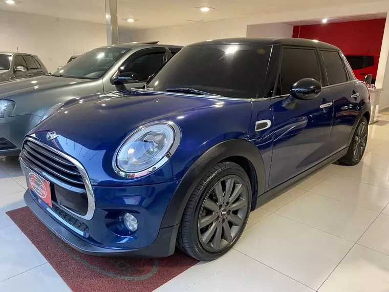 Mini Cooper Azul 1