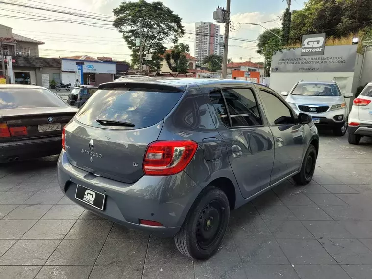 Renault Sandero Cinza 4