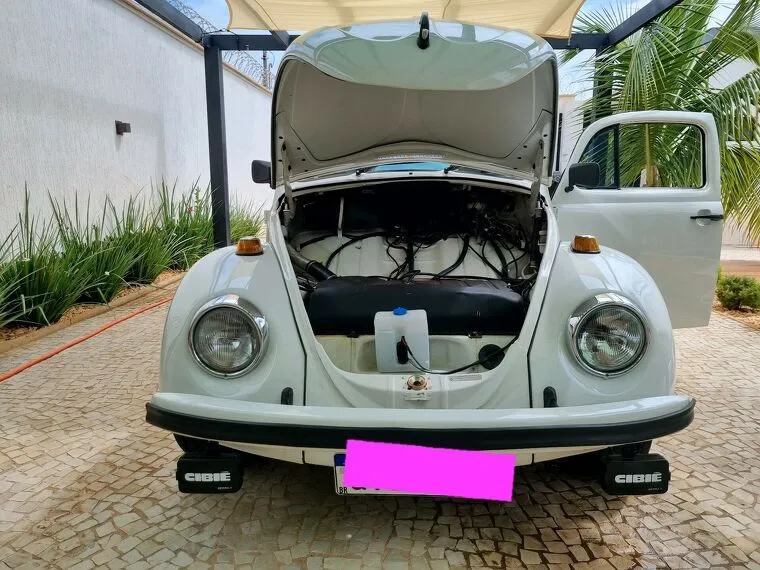 Volkswagen Fusca Branco 11