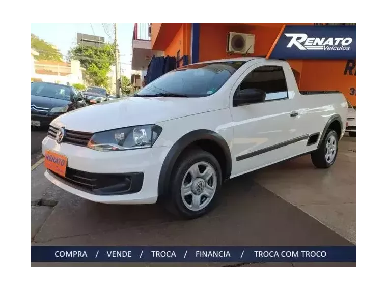 Volkswagen Saveiro Branco 1