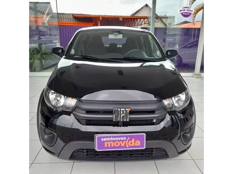 Fiat Mobi Preto 4