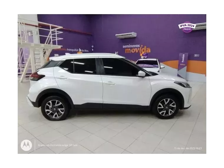 Nissan Kicks Branco 4