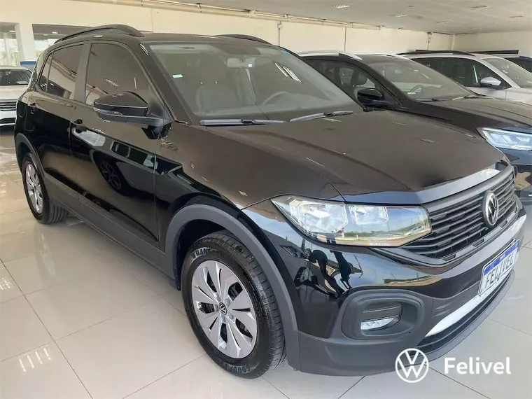 Volkswagen T-cross Preto 5