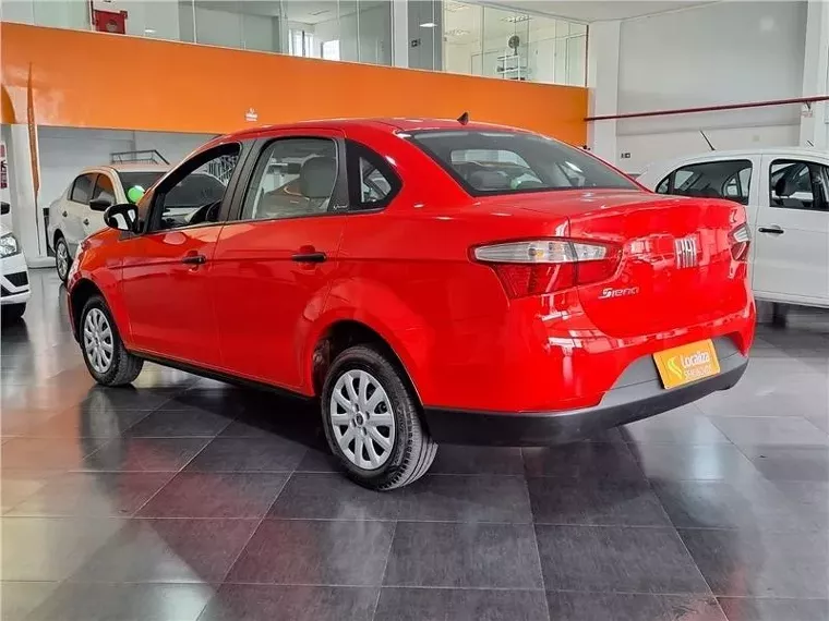 Fiat Grand Siena Vermelho 7