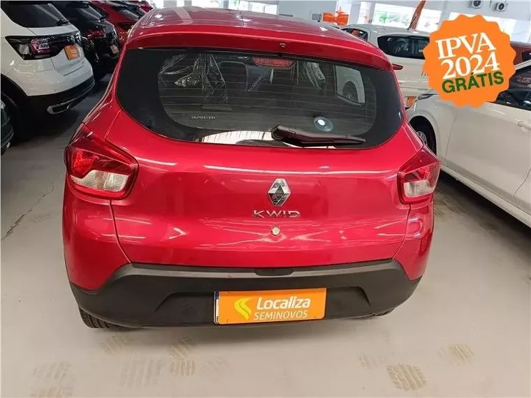 Renault Kwid Vermelho 4