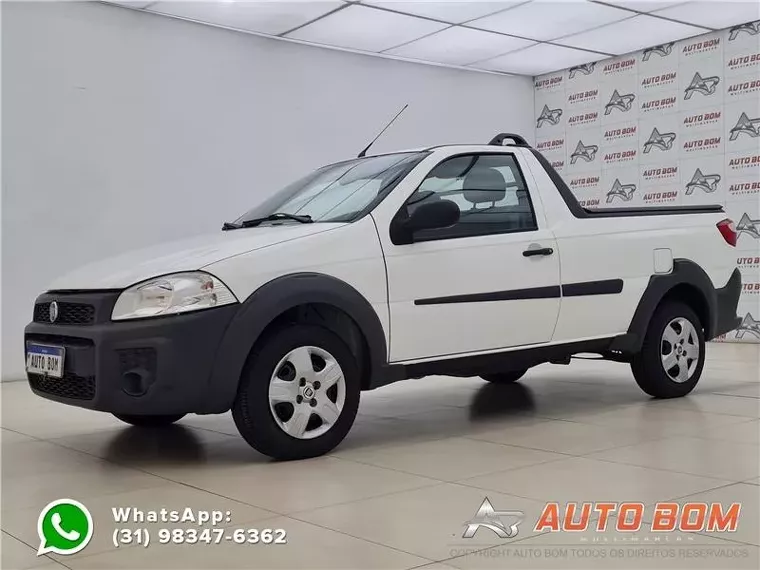 Fiat Strada Branco 7