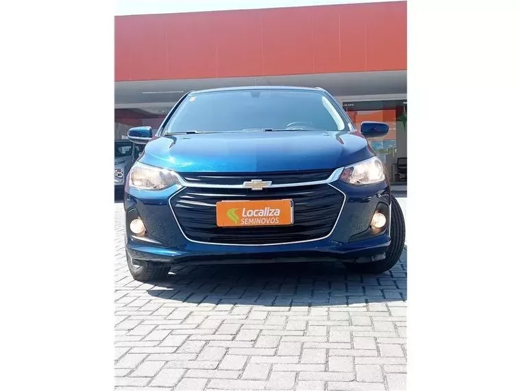 Chevrolet Onix Azul 4