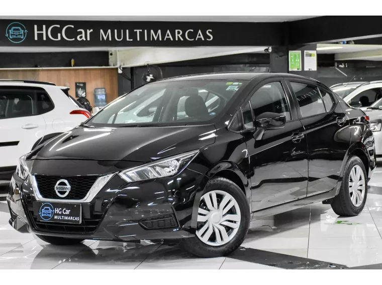 Nissan Versa Preto 13