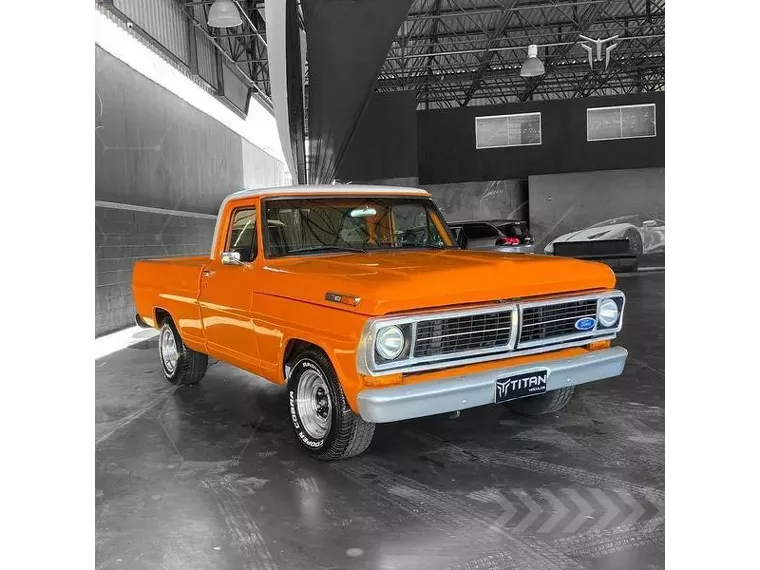 Ford F-100 Laranja 8