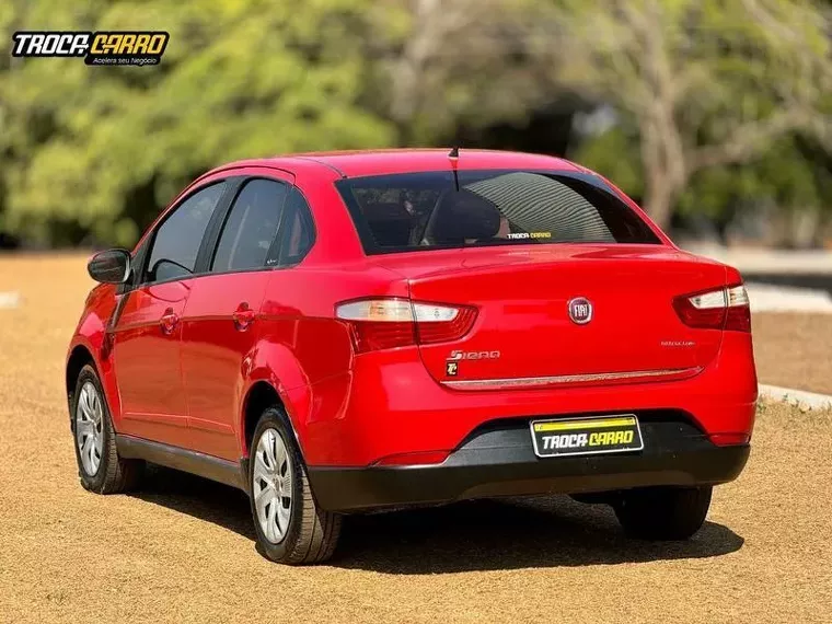 Fiat Siena Vermelho 6