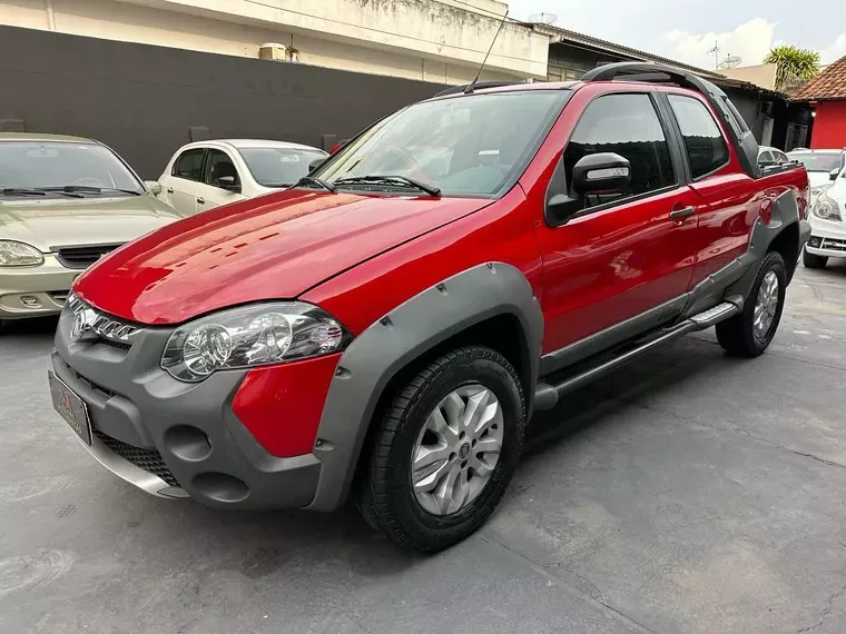 Fiat Strada Vermelho 9