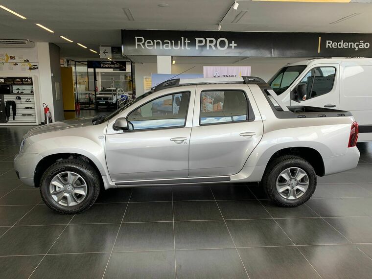 Renault Duster Oroch Cinza 2