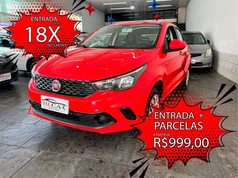 Fiat Argo Vermelho 8