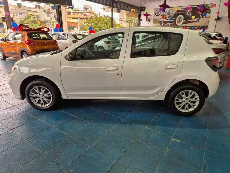 Renault Sandero Branco 4