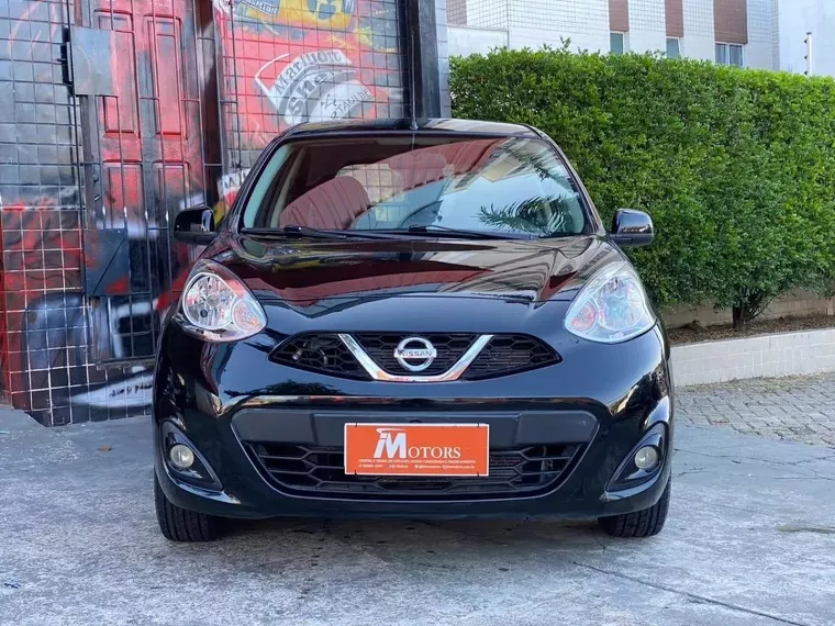 Nissan March Preto 1