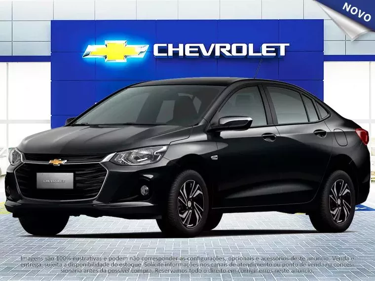 Chevrolet Onix Preto 6